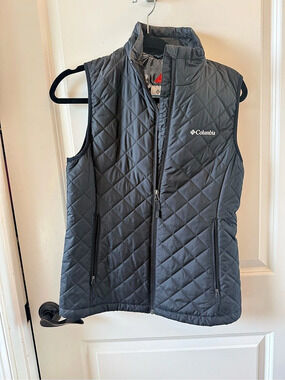 Columbia Women'Small Heavenly II Vest Quilted Black Small